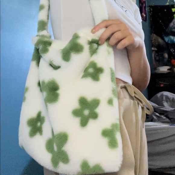 flower design tote bag - Picture 3 of 3